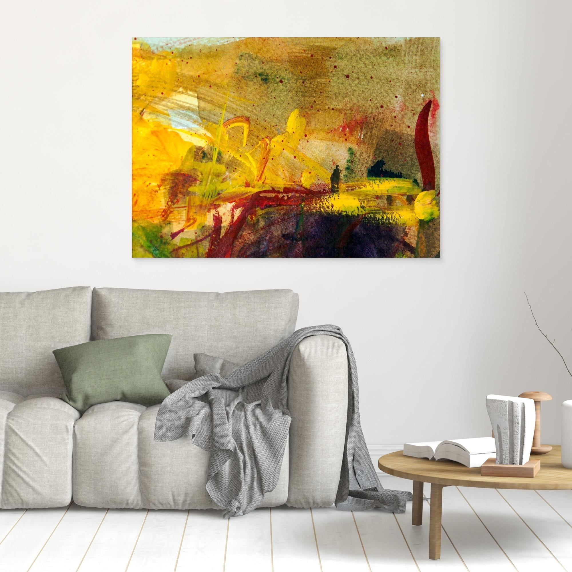 Yellow Silence Watercolour 2015
