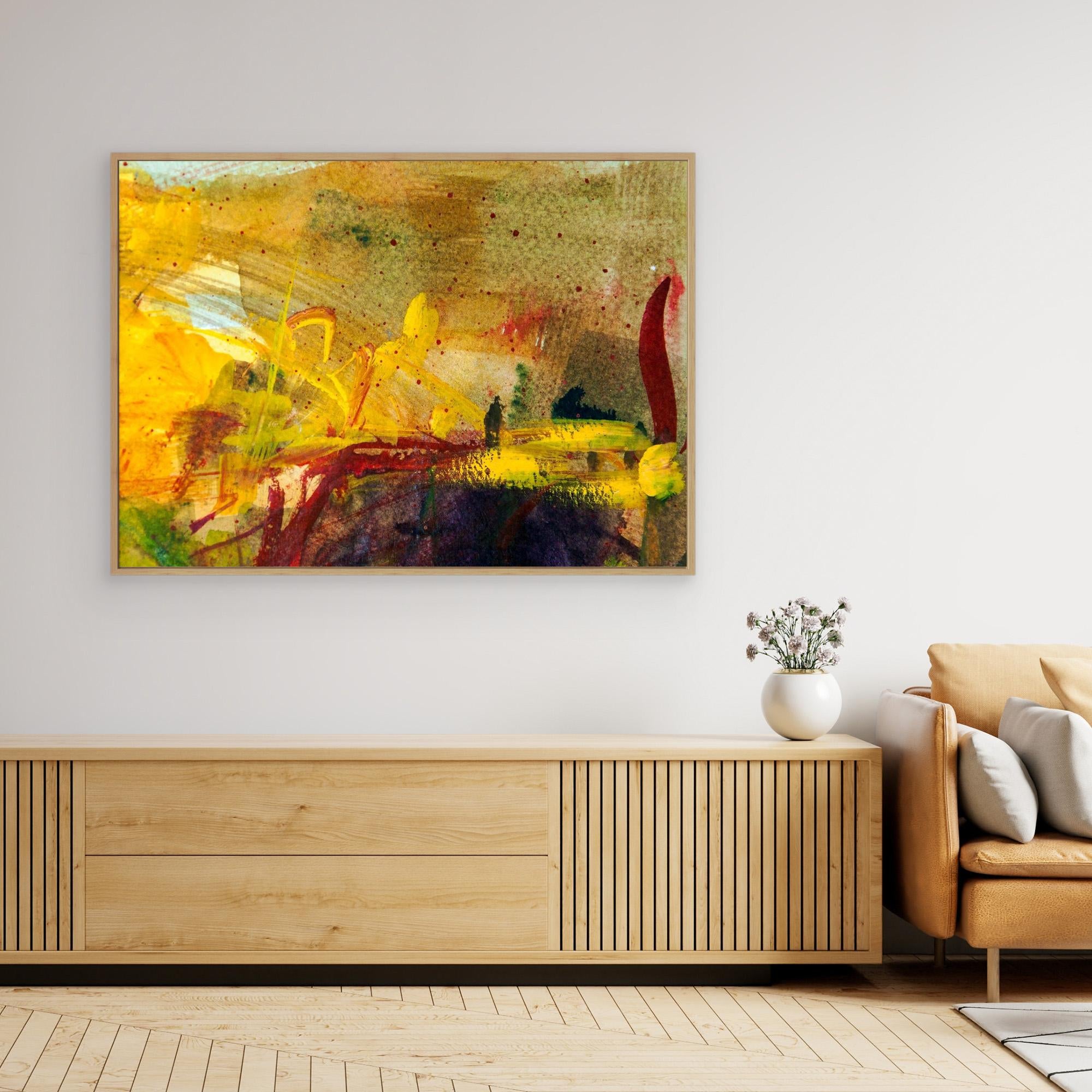 Yellow Silence Watercolour 2015