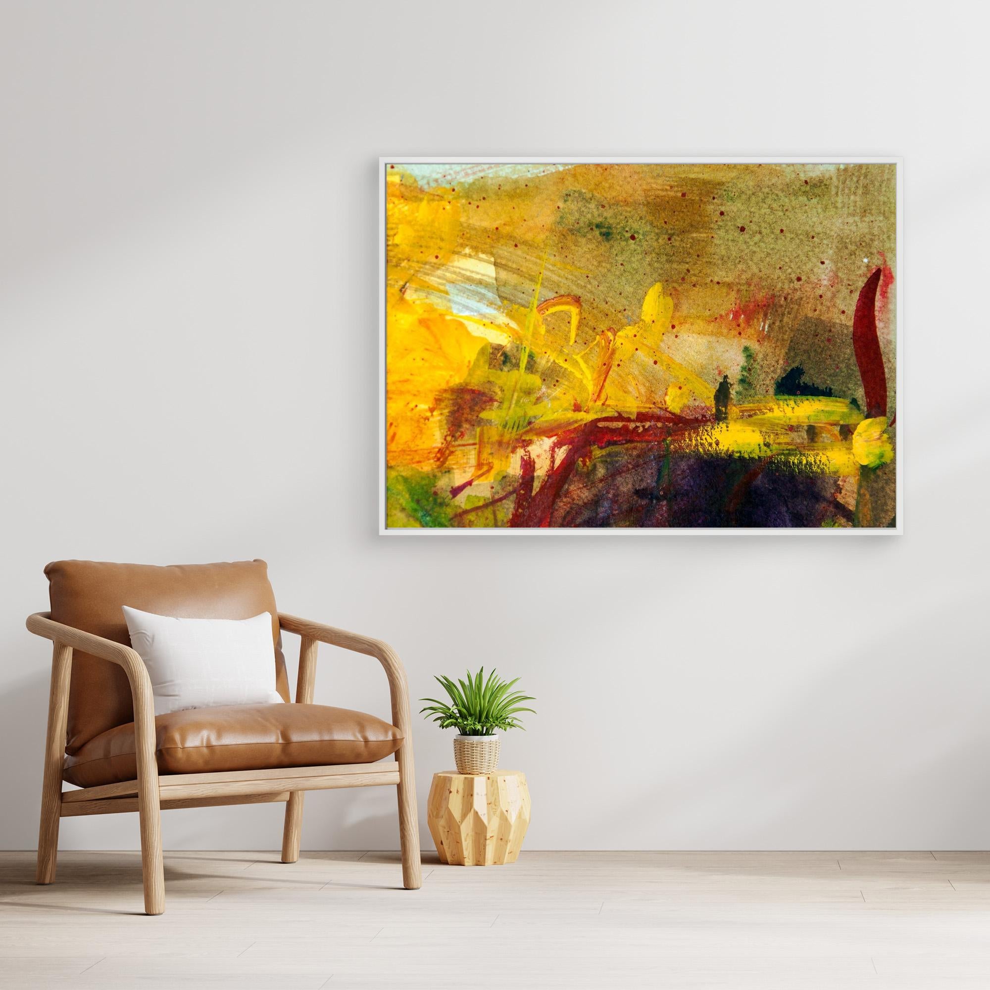 Yellow Silence Watercolour 2015