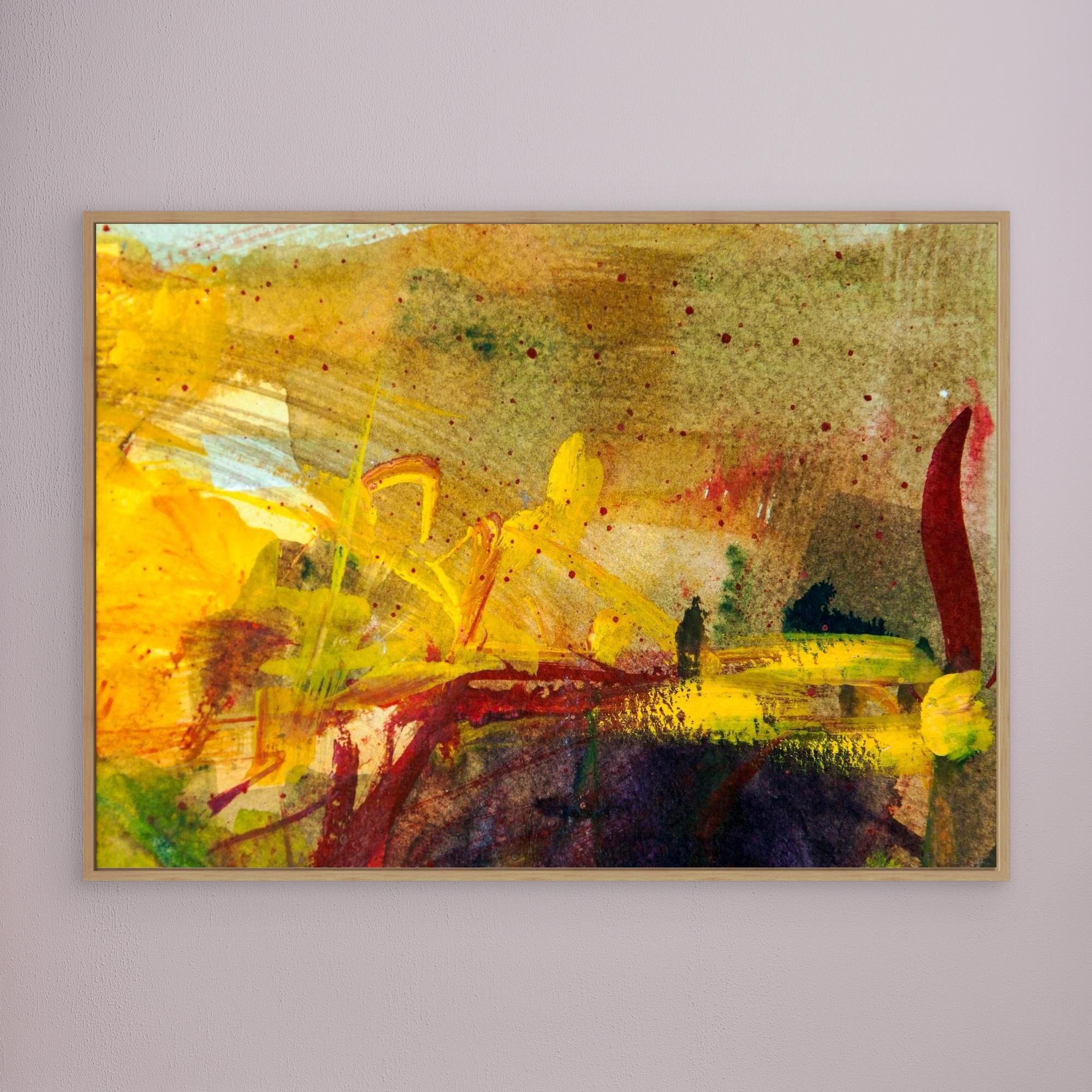 Yellow Silence Watercolour 2015