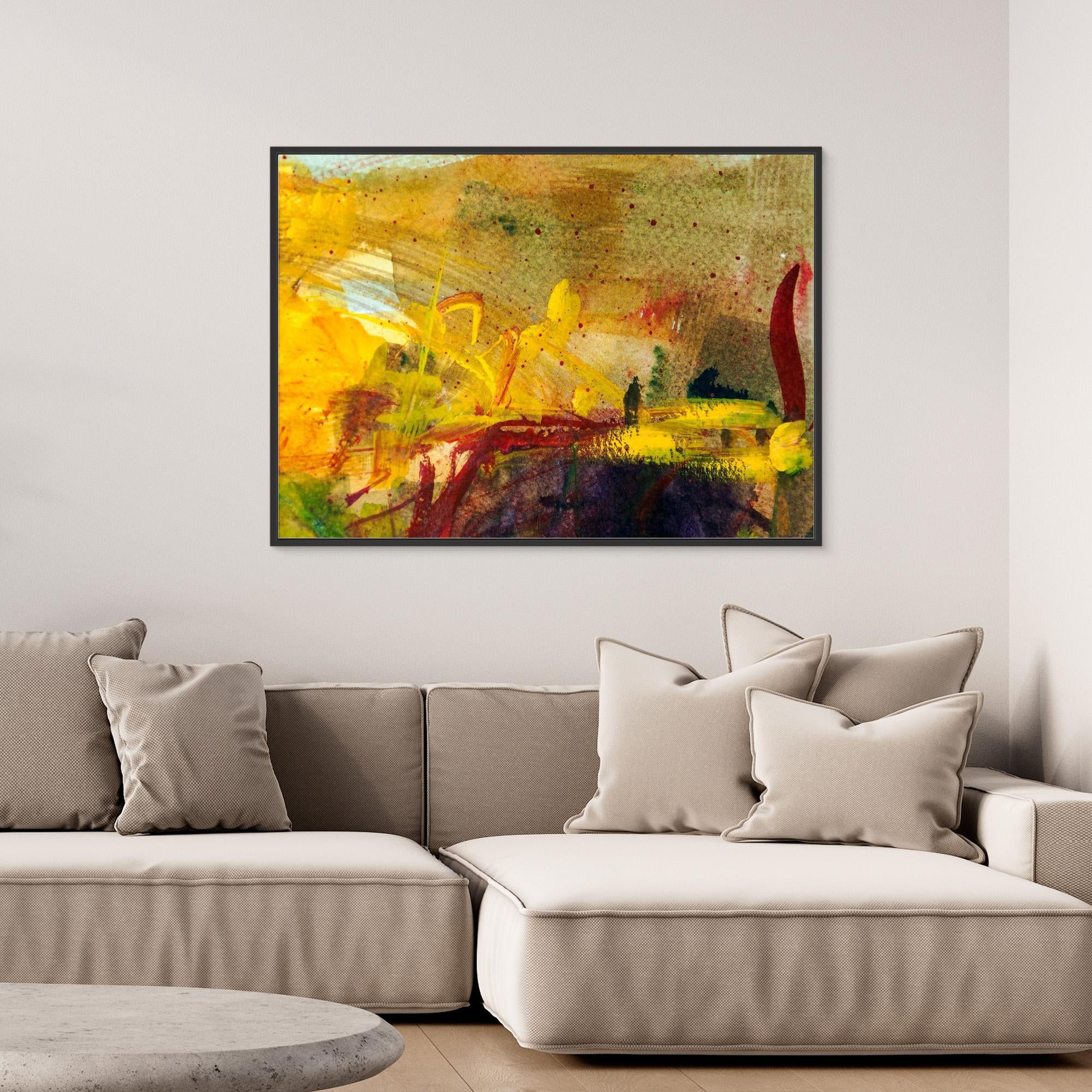 Yellow Silence Watercolour 2015