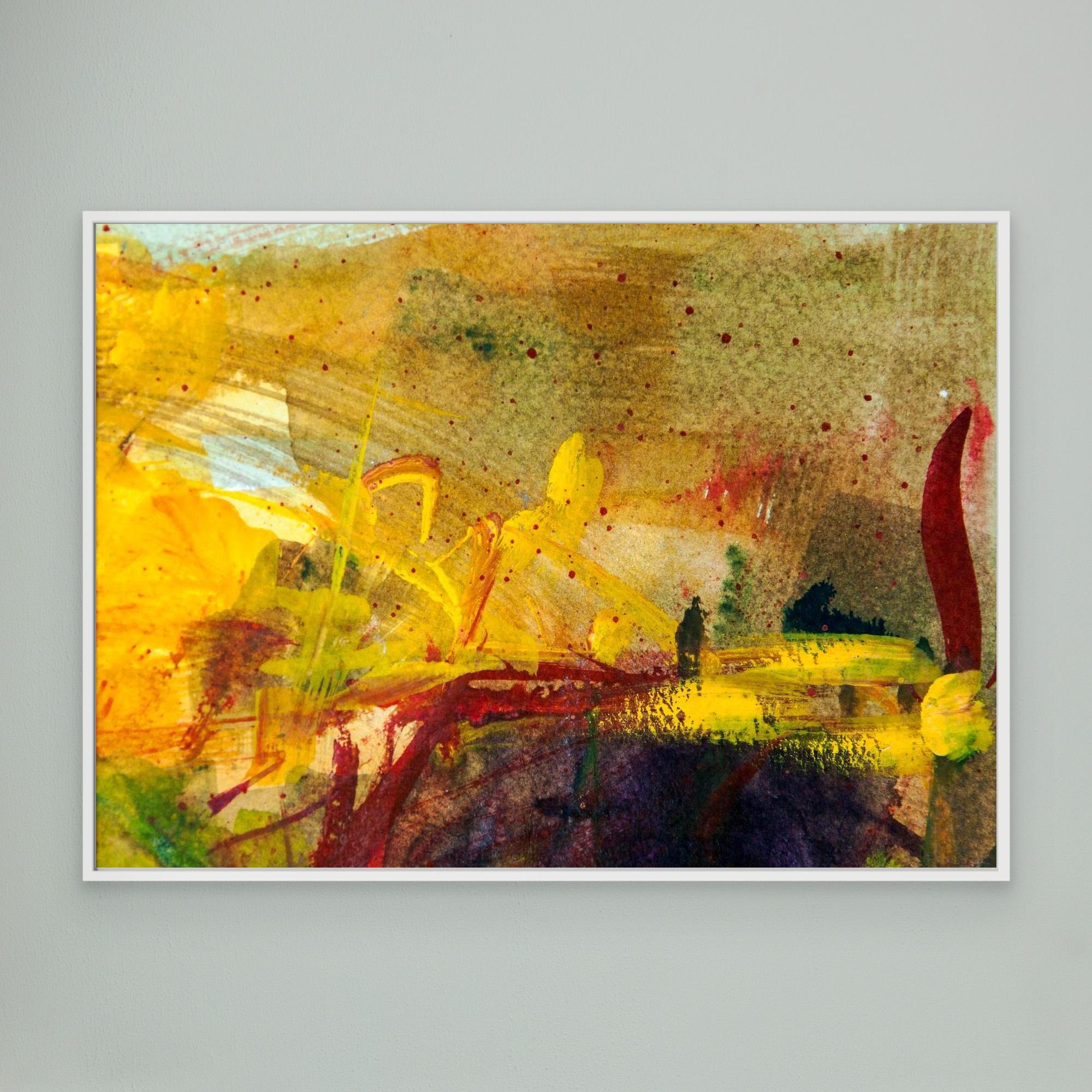 Yellow Silence Watercolour 2015