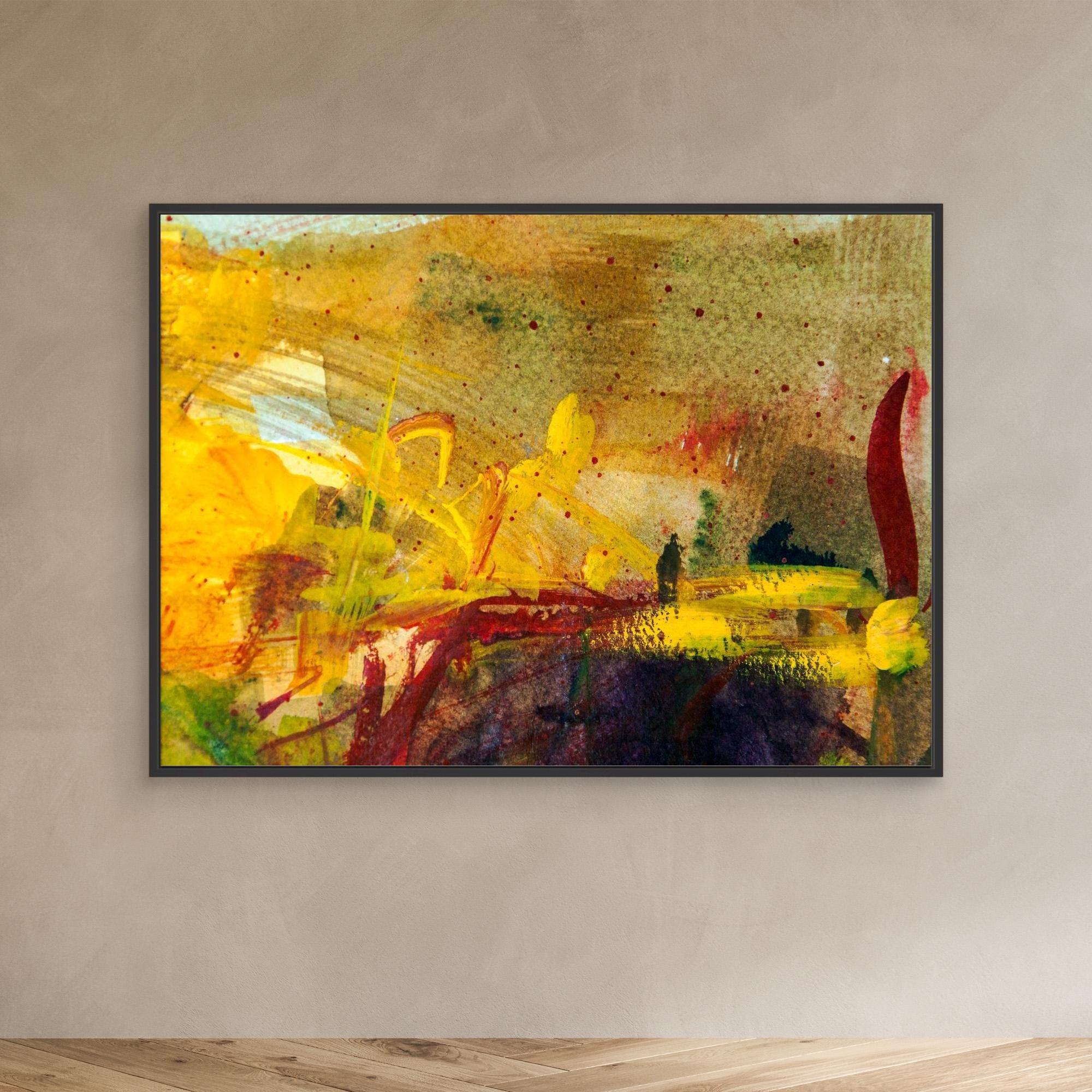 Yellow Silence Watercolour 2015