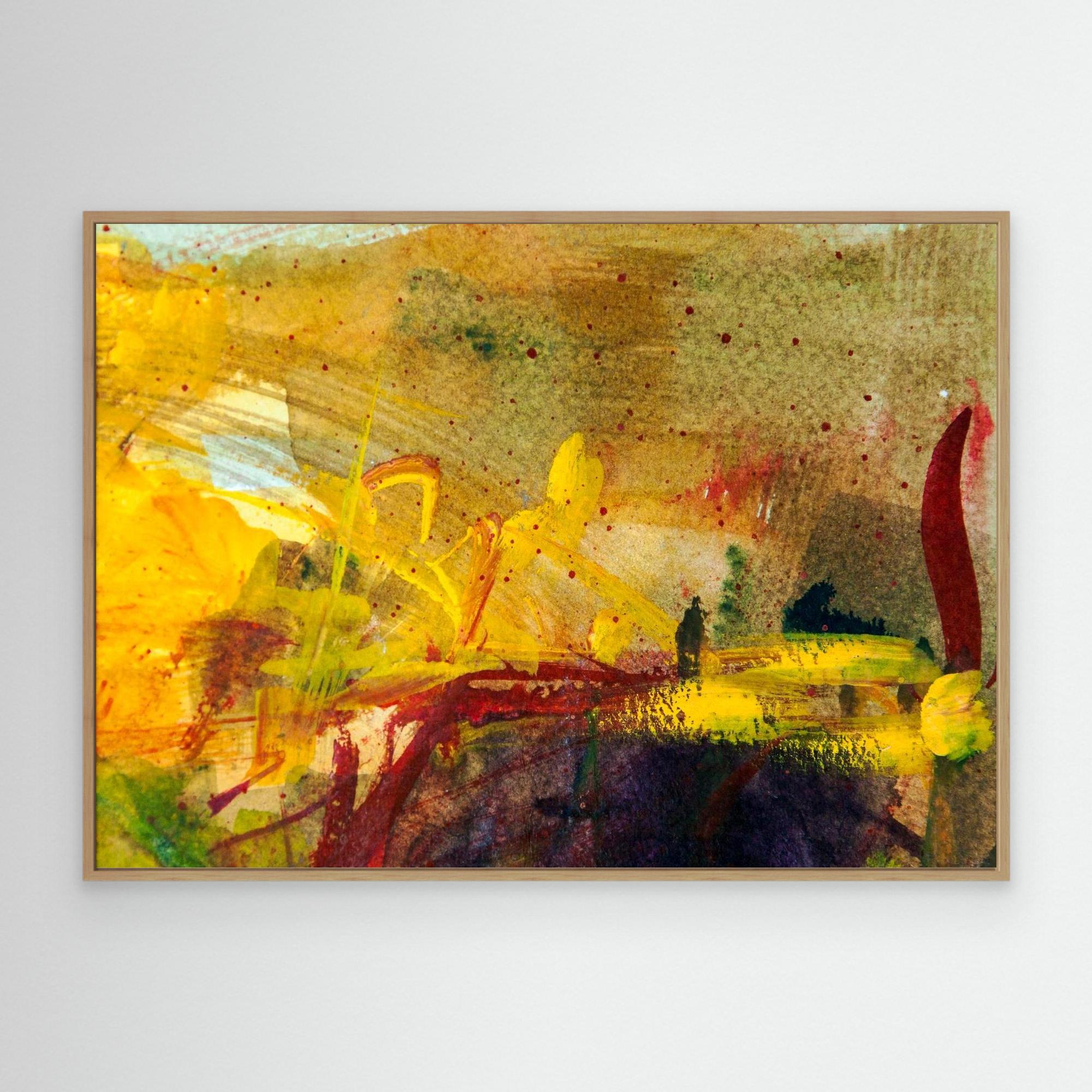 Yellow Silence  Watercolour 2015