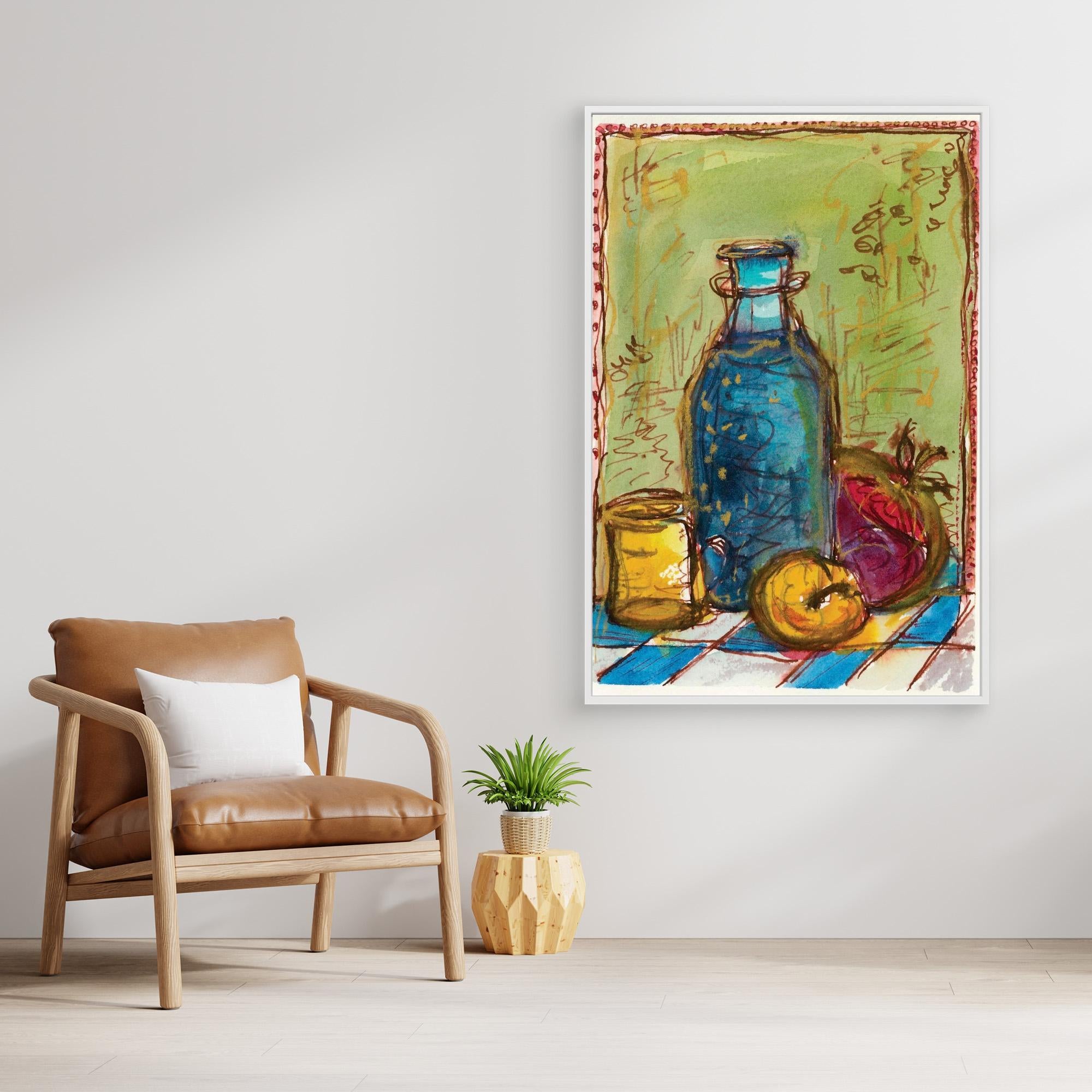 Giovannetti Still Life 鉛筆画 約30x40cm Original Painting Still Life | Art Signed | Handmade by