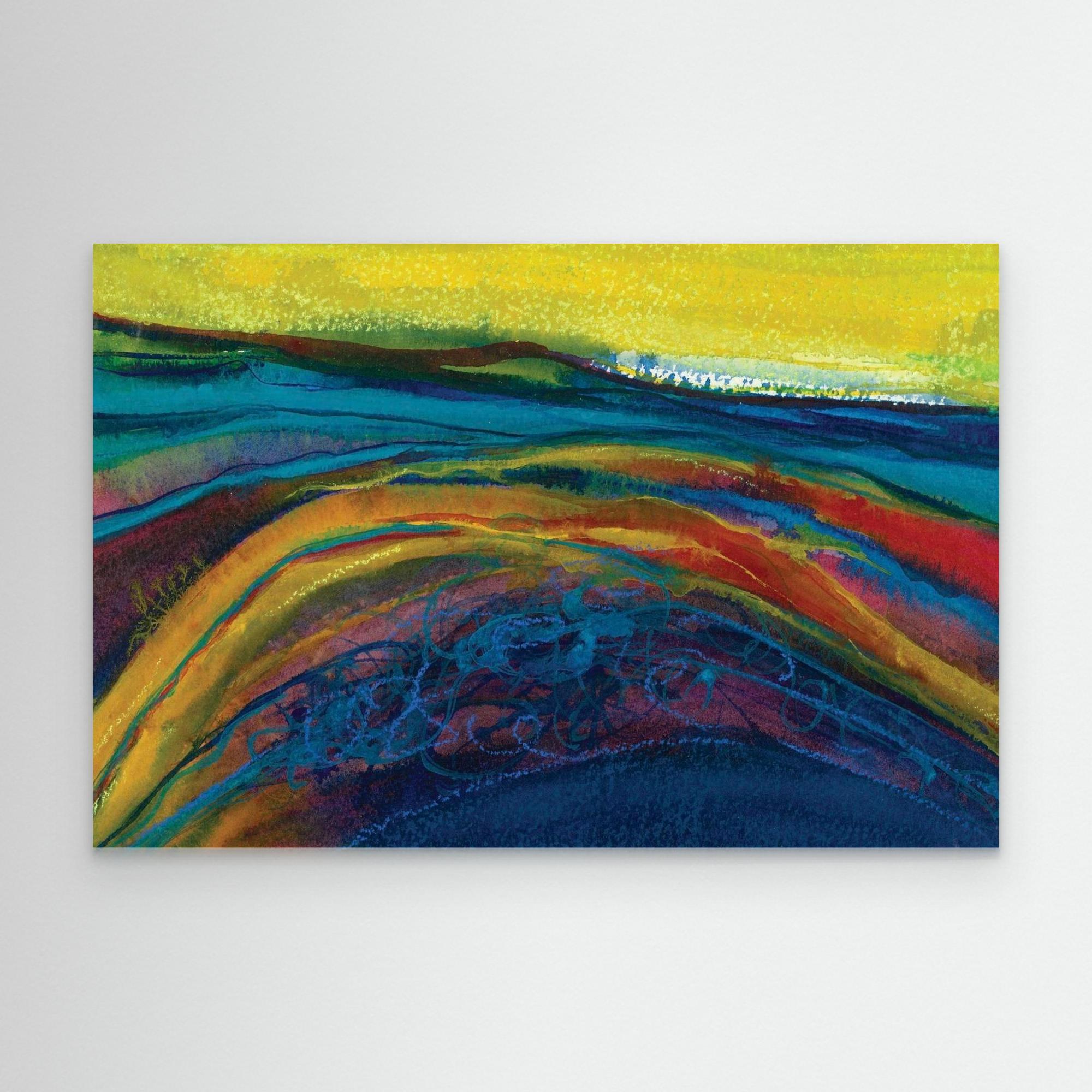 Hill and Waves I
